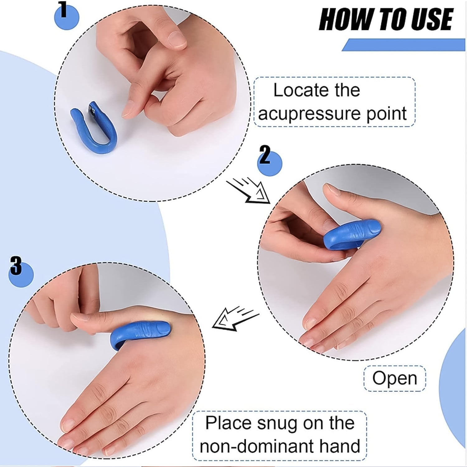 Acu Point Magnetic Clip