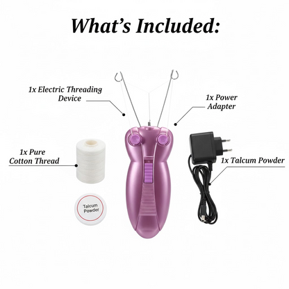 Electric Facial Hair Remover Machine (1 Set)