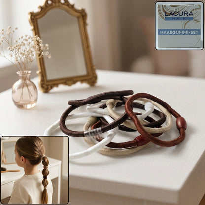 Elastic Hair Rubber Bands Set